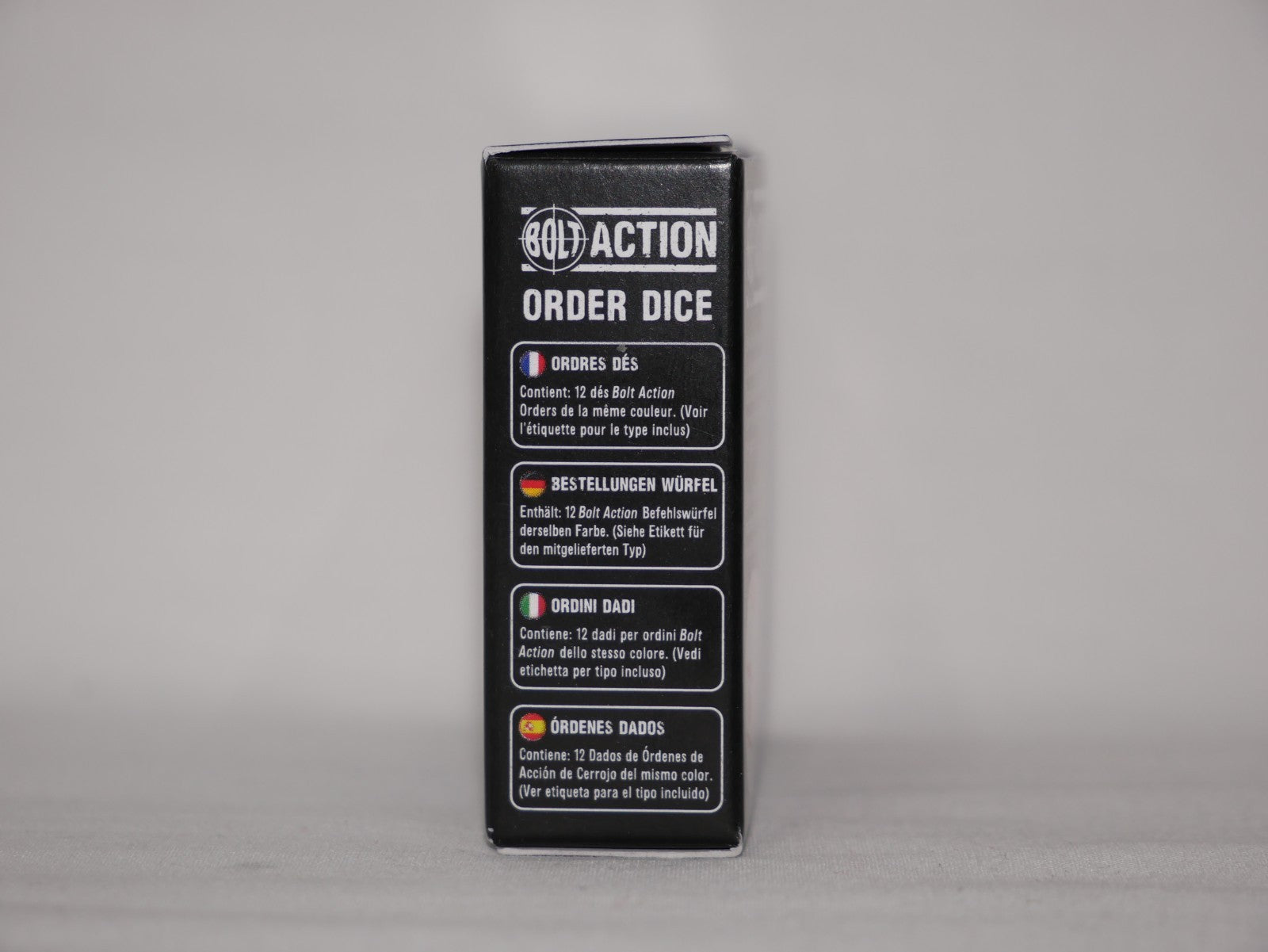 Warlord Games Bolt Action 1:56 Scale 12 Brown Coloured Order Dice - (402616013)