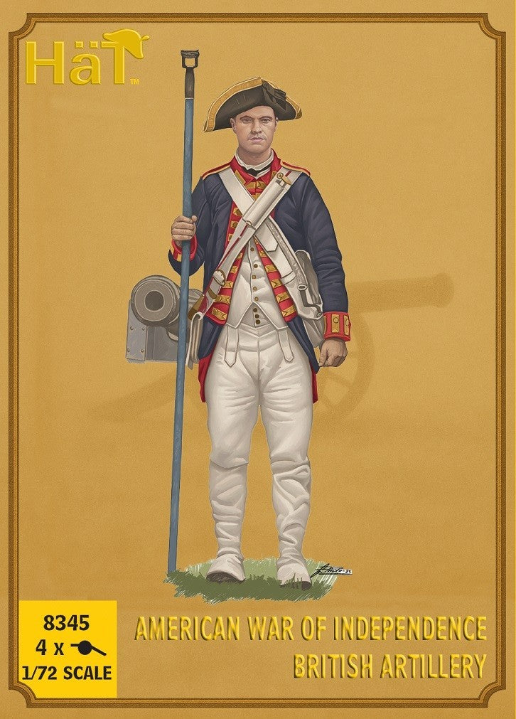 Hat Industrie 1:72 Scale American War Of Independence British Artillery - 8345