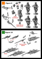 Victrix 28mm WW2 Late War German Heavy Weapons Support (1944 - 1945) - VW2002