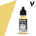 Vallejo Model Color Ice Yellow Acrylic 18ml/0.60 fl oz Dropper Bottle - 70.858