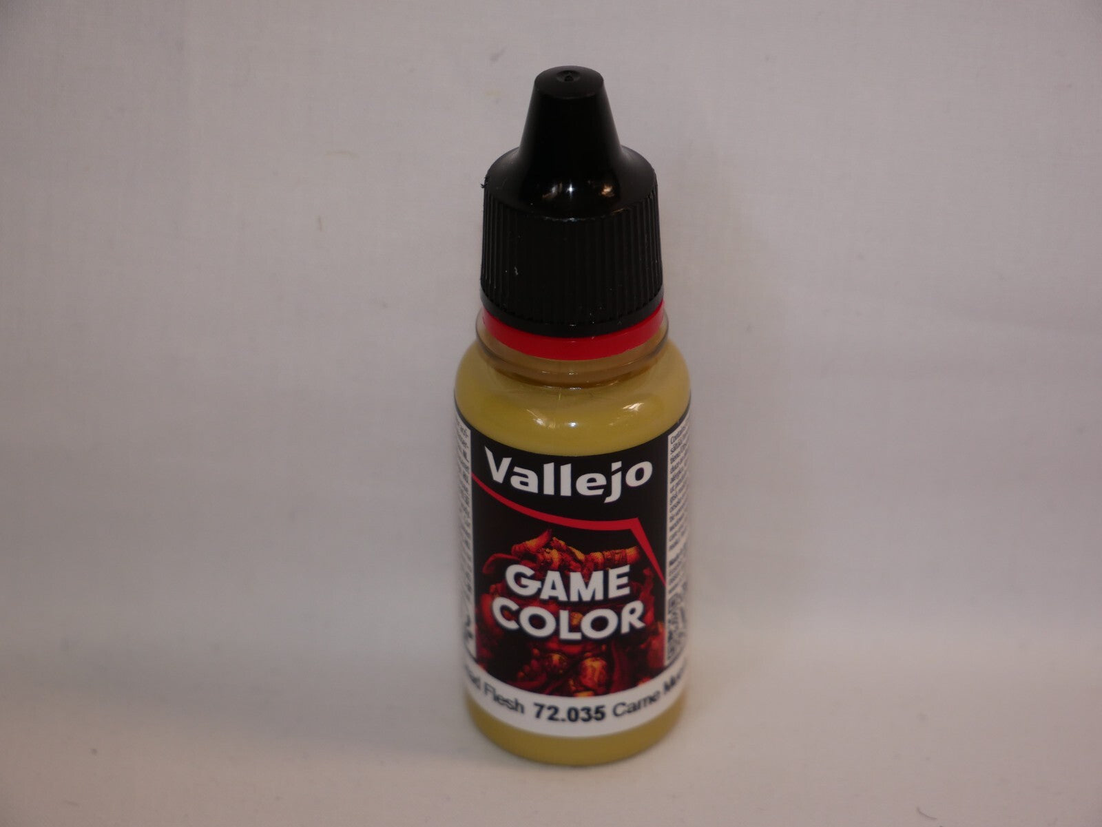 Vallejo Game Color Acrylic Dead Flesh White 18ml/0.6 fl oz Dropper Bottle 72.035