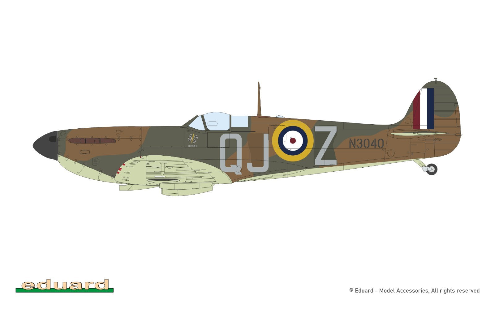 Eduard 1:48 Battle Of Britain Supermarine Spitfire Mk.1 Limited Edition - 11197