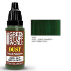 Green Stuff World Liquid Dust Pigments Paint Range Light Green Dust 17ml - 2303