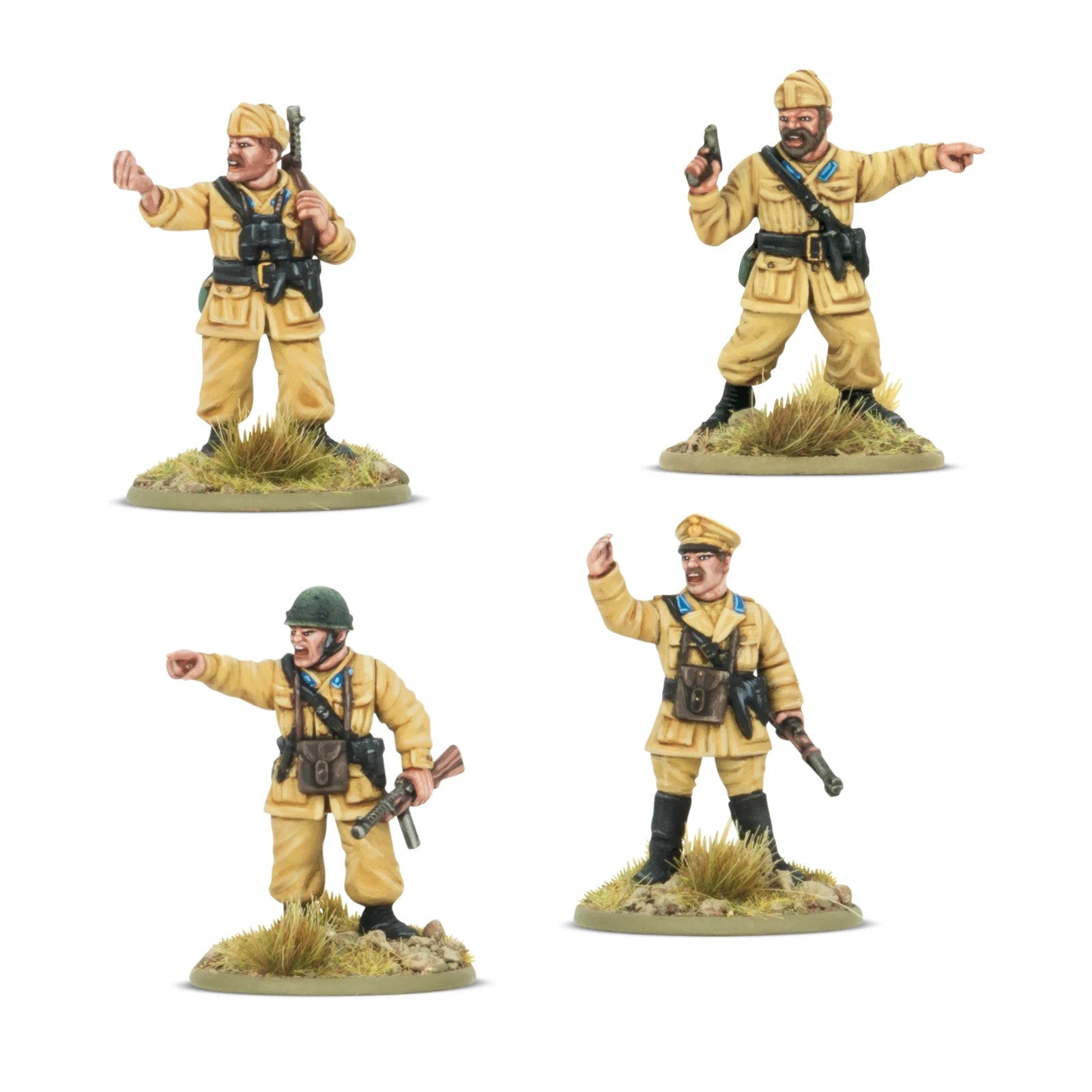 Bolt Action 1:56 Scale WWII Italian Paracadutisti Platoon Commanders - 403205802