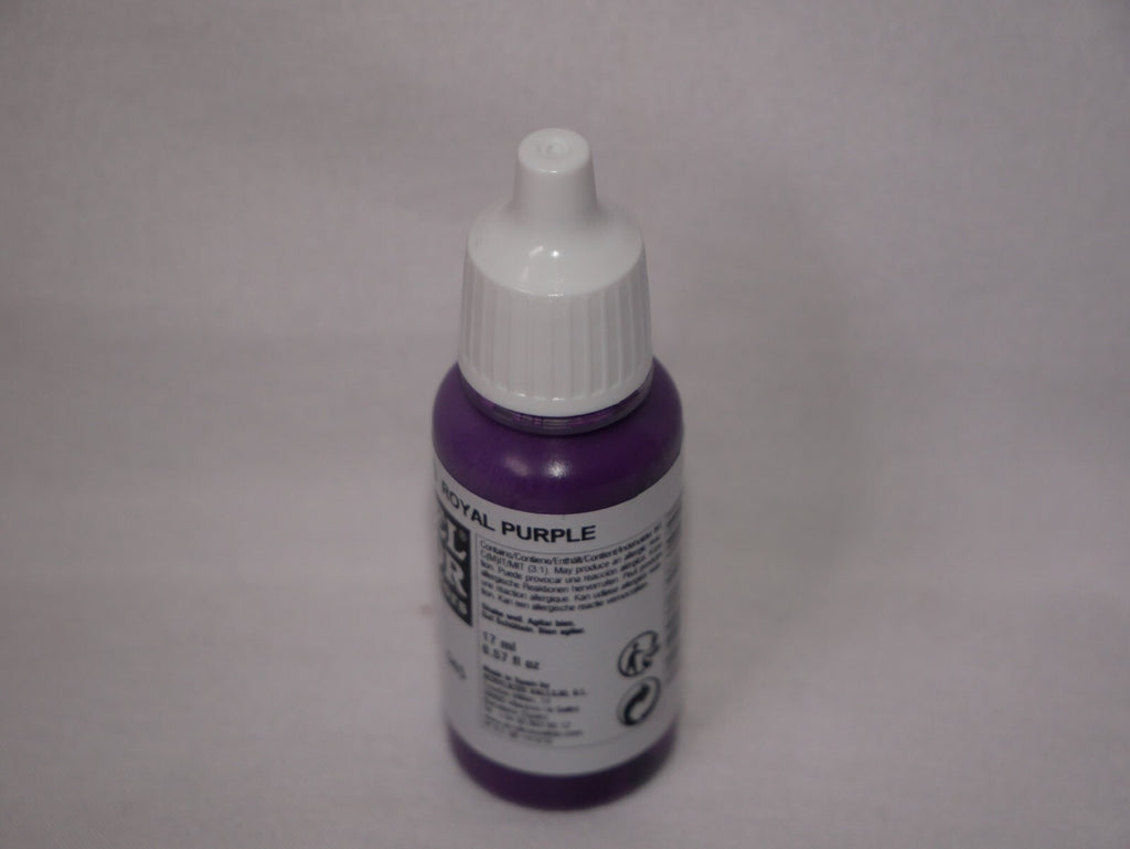 Vallejo Model Color Royal Purple Acrylic 17ml/0.57 fl oz Dropper Bottle - 70.810