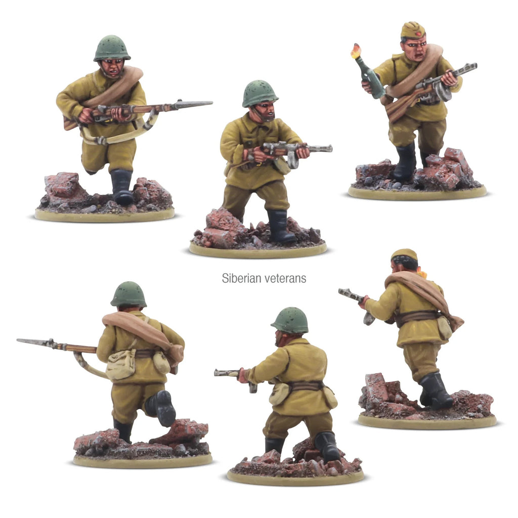 Warlord Games Bolt Action 1:56 Scale WW2 Soviet Army Infantry Platoon 402014008