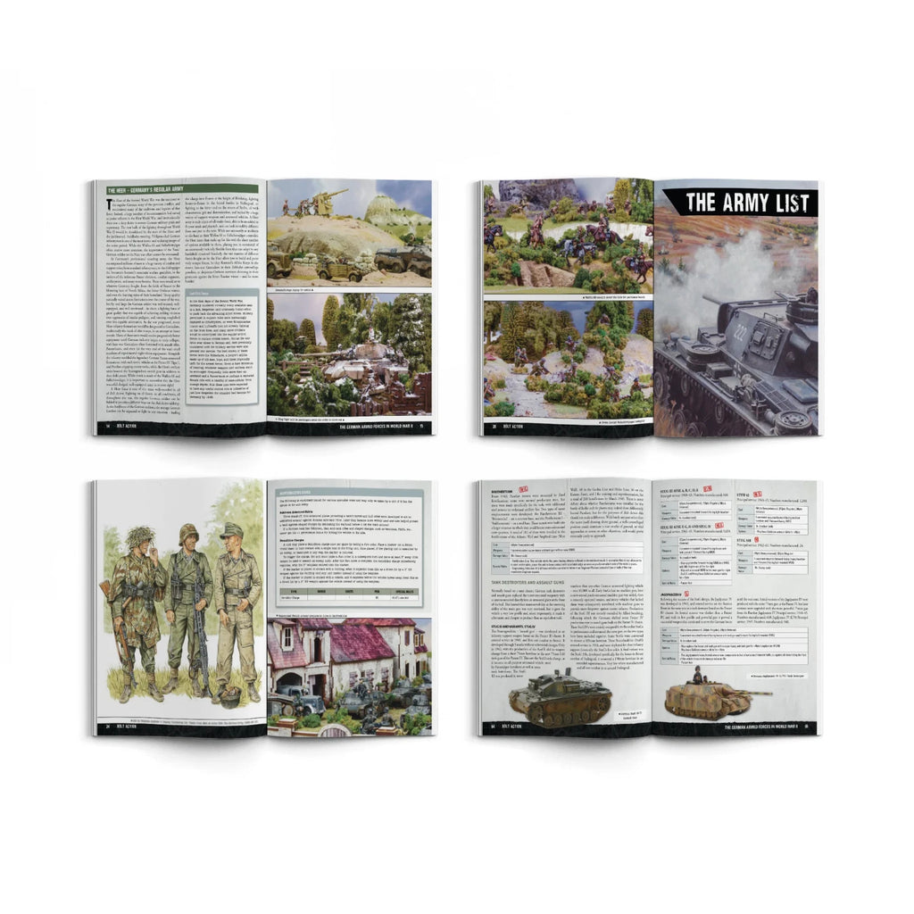 Warlord Games Bolt Action Armies Of Germany Third Edition Rule Book - 401020020