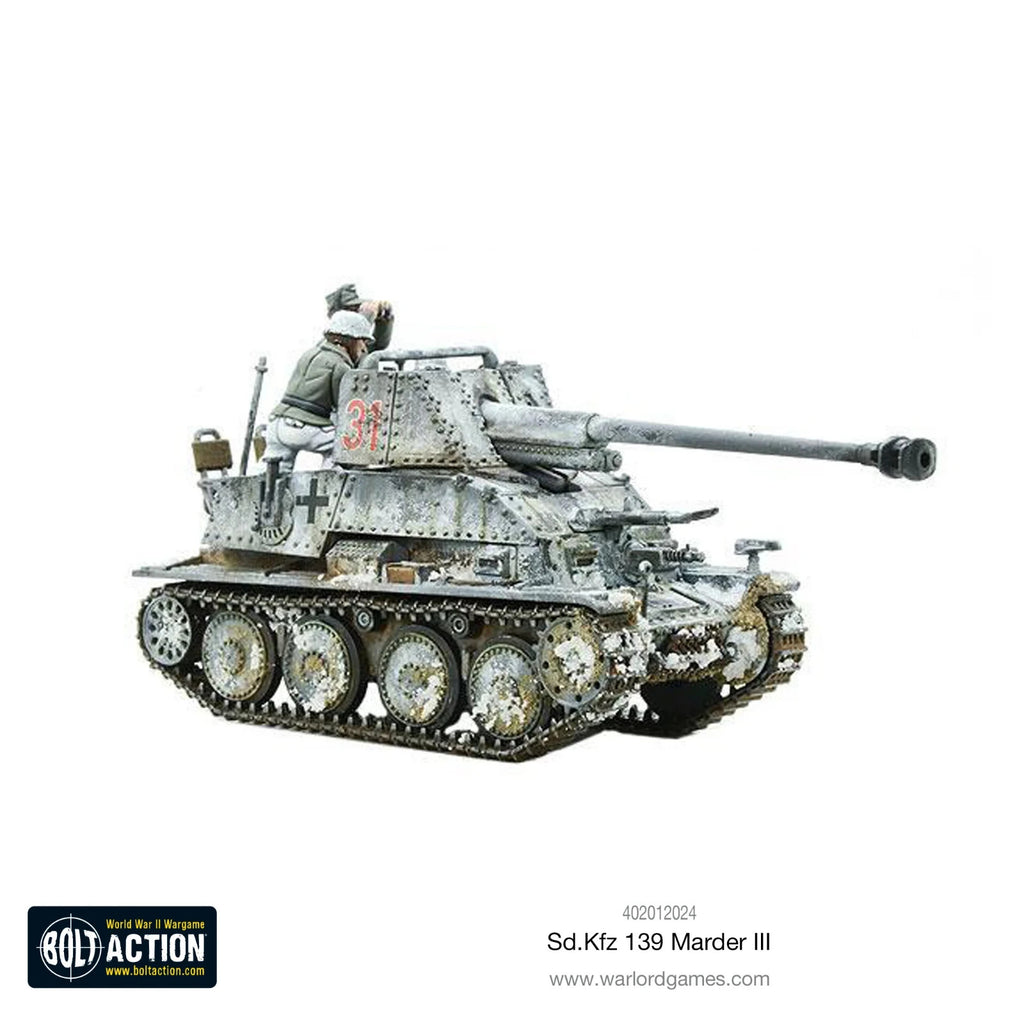 Warlord Games Bolt Action 1:56 Scale WWII German SD.FFZ 139 Marder III - 402012024