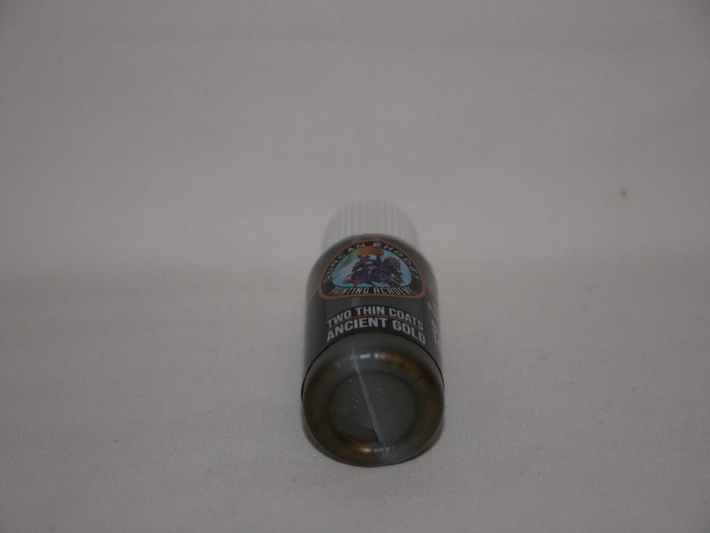 Duncan Rhodes Painting Academy 'Two Thin Coats' Ancient Gold 15ml Bottle - 10169