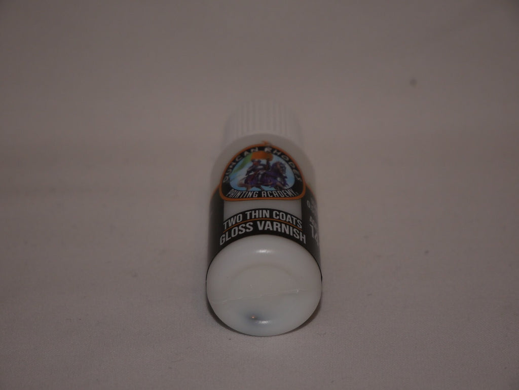 Duncan Rhodes Painting Academy Two Thin Coats Gloss Varnish 15ml Bottle - 10512
