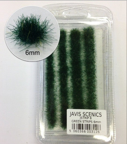 Javis "Countryside" Scenics Green Strips 6mm JSTRIP8