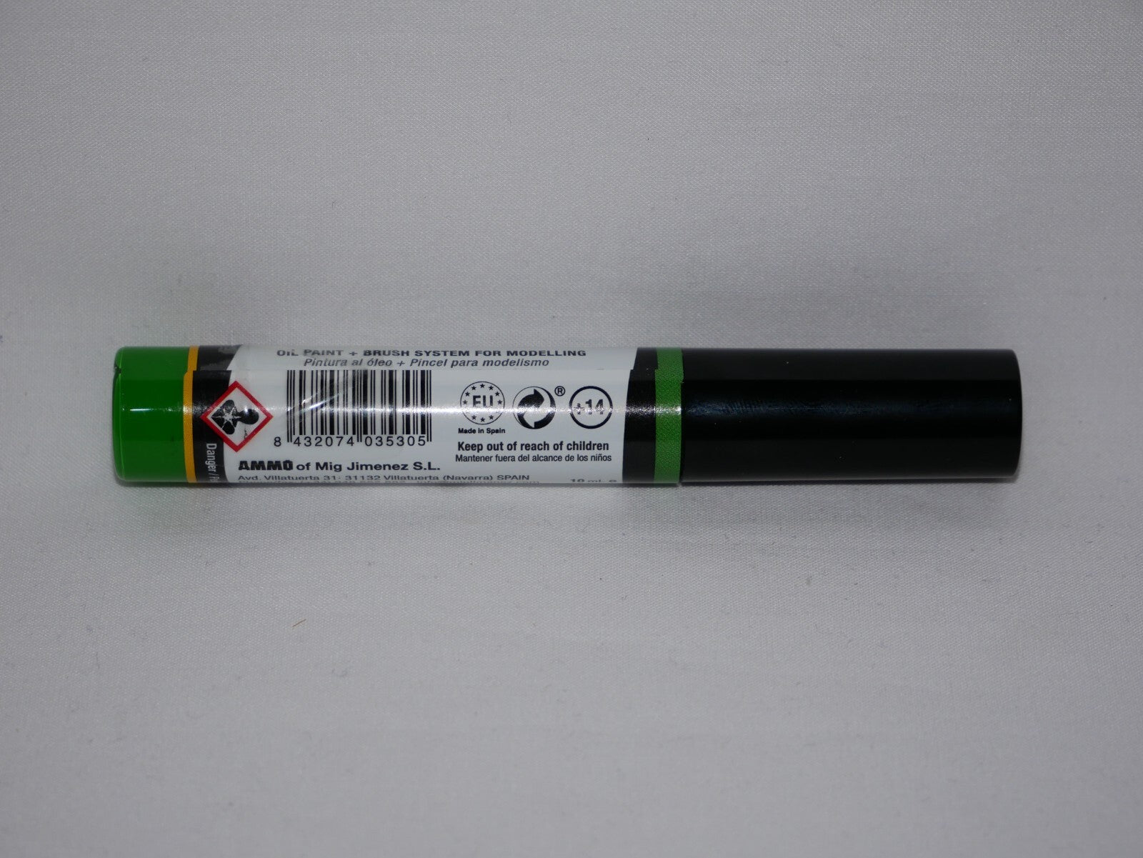 Ammo By Mig Jimenez Weed Green Oilbrusher With Fine Brush Applicator A.MIG-3530