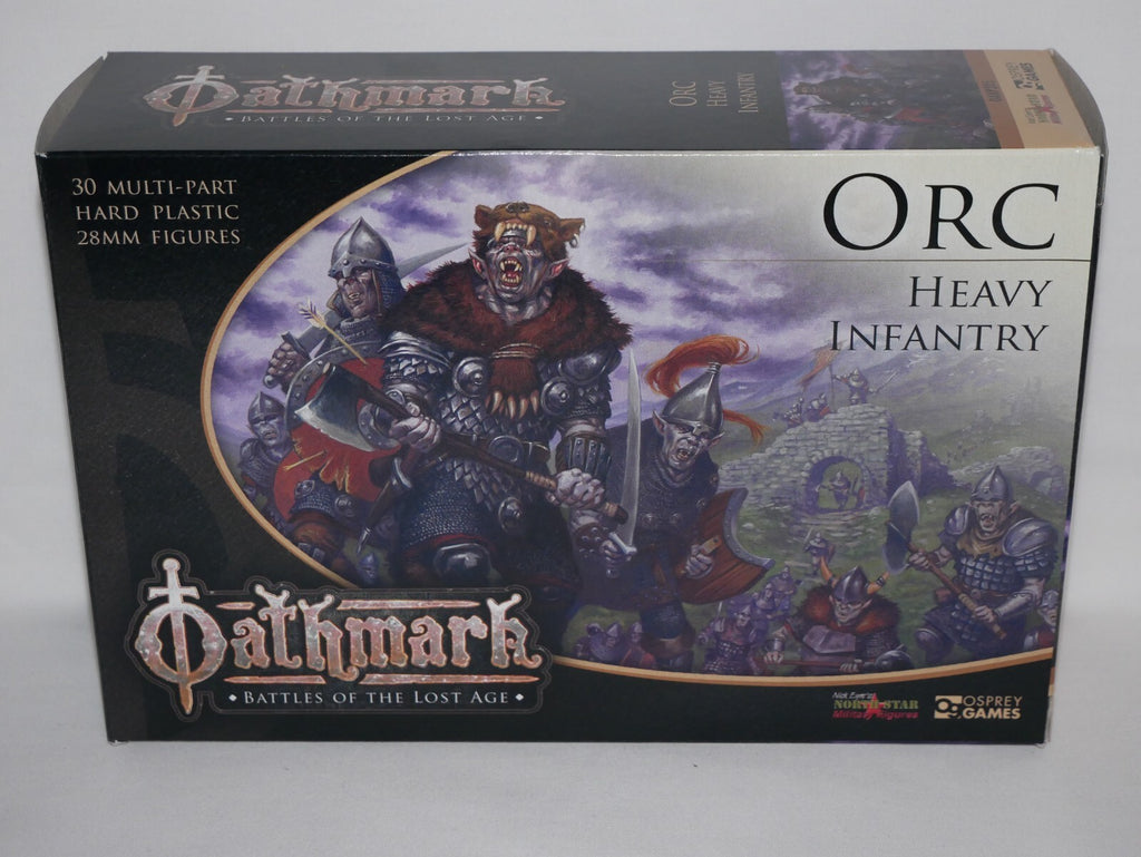 North Star Oathmark Battles of a Lost Age Orc Heavy Infantry Figures - OAKP205