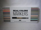 AK Interactive Real Color Acrylic Markers Special Deluxe 34 Piece Box Set - RCM150