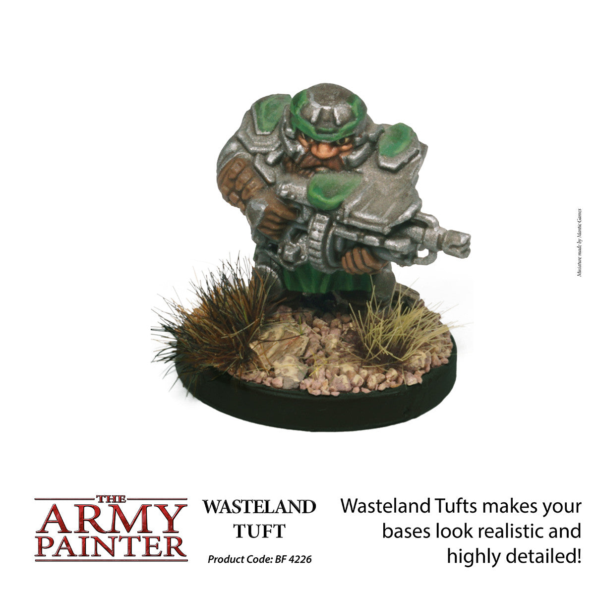 The Army Painter Battlefields Wasteland Tufts For Wargaming (77) Per Pack BF4226