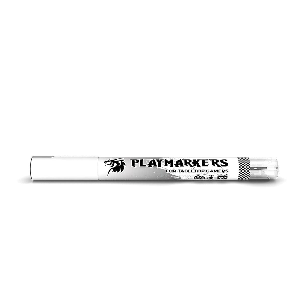 AK Interactive Acrylic Paint Playmarkers For Model Tabletop Games Silver - AKM030