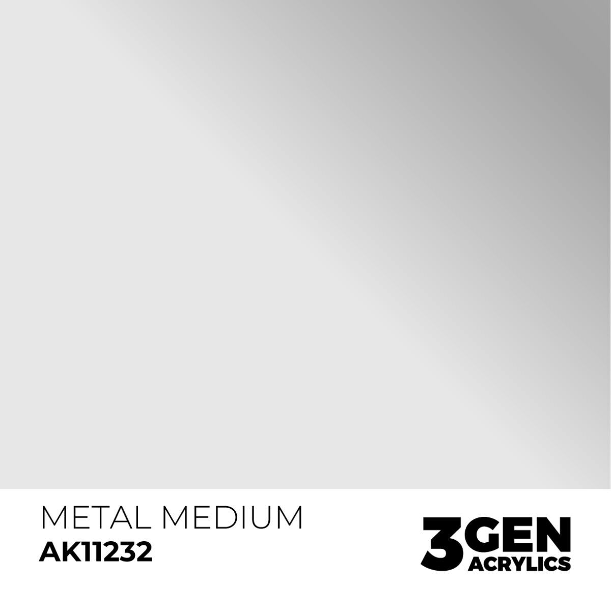 AK Interactive Auxiliary Products Range Metal Medium 17ml Dropper Bottle AK11232