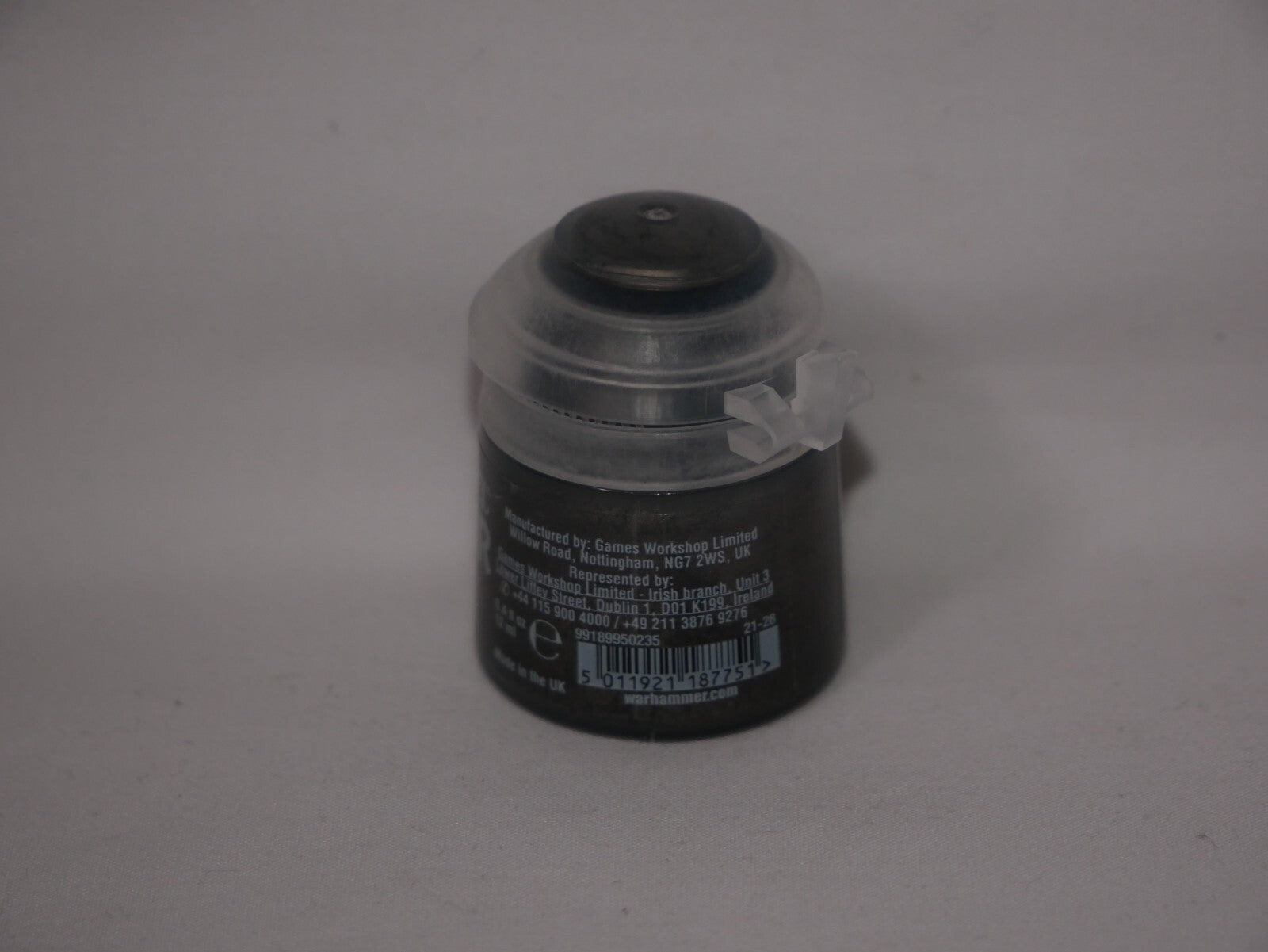 Games Workshop Citadel Colour Base Leadbelcher Acrylic 12ml Paint Pot - (21-28)
