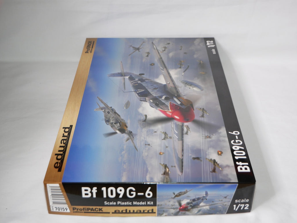 Eduard 1:72 Scale Plastic Kit Messerschmitt Bf 109G-6 ProfiPACK Edition - 70159
