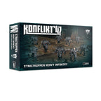 Warlord Games Konflikt 47 1:56 Scale Axis Stahltruppen Heavy Infantry - 452010202
