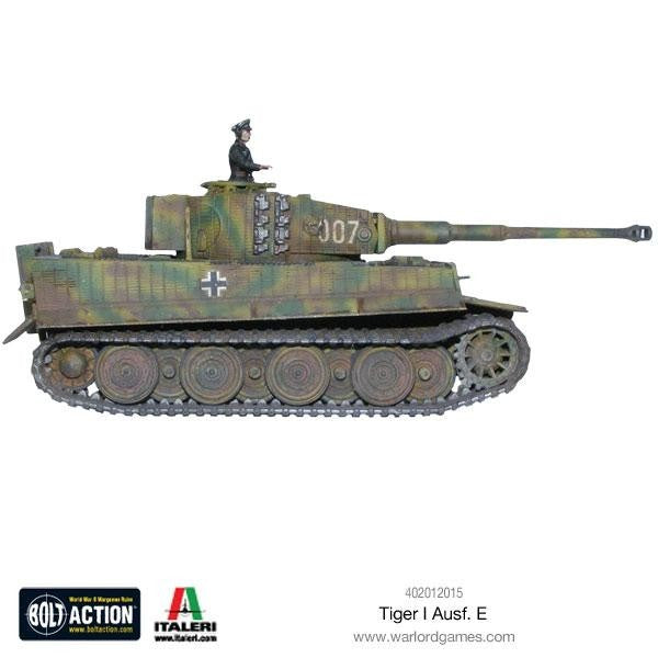 Warlord Games Bolt Action 1:56 Scale German Tiger I Ausf. E Heavy Tank 402012015