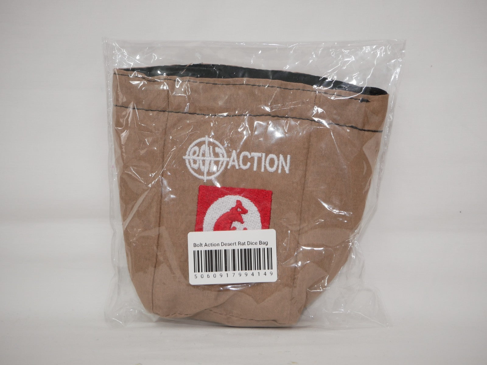 Warlord Games Bolt Action 1:56 Scale WWII Desert Rat Order Dice Bag - WGB-BAG-06