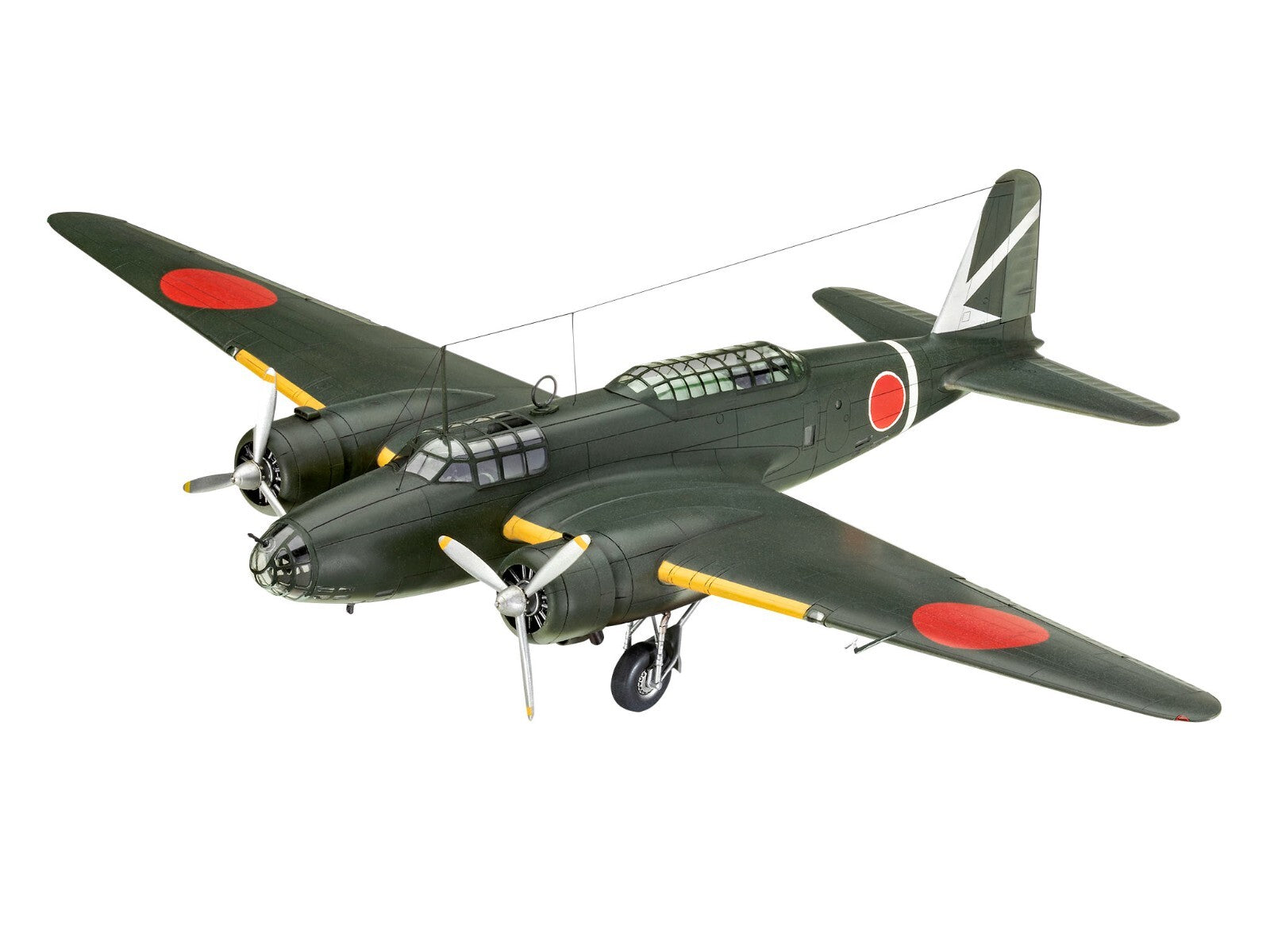 Revell 1:72 Mitsubishi KI-21-lA "Sally" Model Aircraft Kit Skill Level 5 - 03797