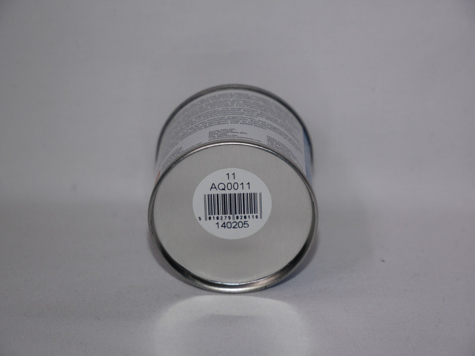 Humbrol Scale Modelling Enamel Paints Metallic Silver No 11 (50ml) Tub - AQ0011