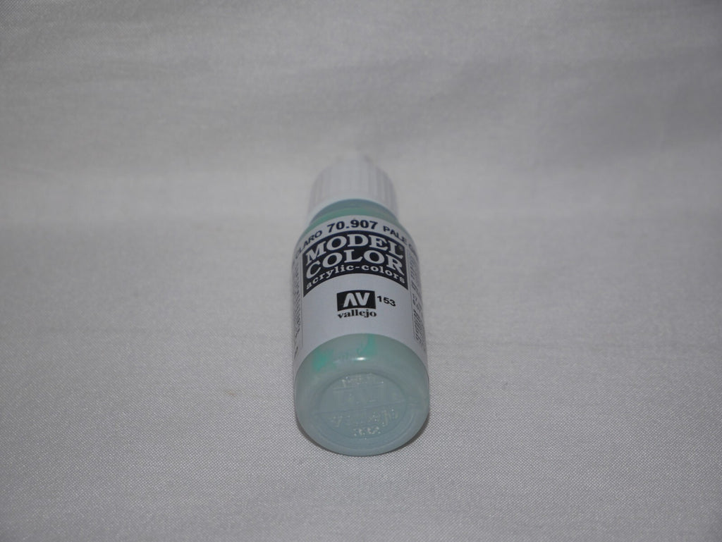 Vallejo Model Color Pale Grey Blue Acrylic 17ml/0.57 fl oz Dropper Bottle 70.907
