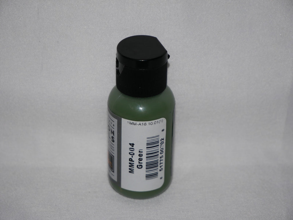 Mission Models Premium Hobby Paints Green 30ml / 1 fl oz Bottle (MMP - 004)