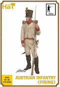 Hat Industrie 1:72 Scale Napoleonic Austrians Infantry (Firing) Figures - 8165