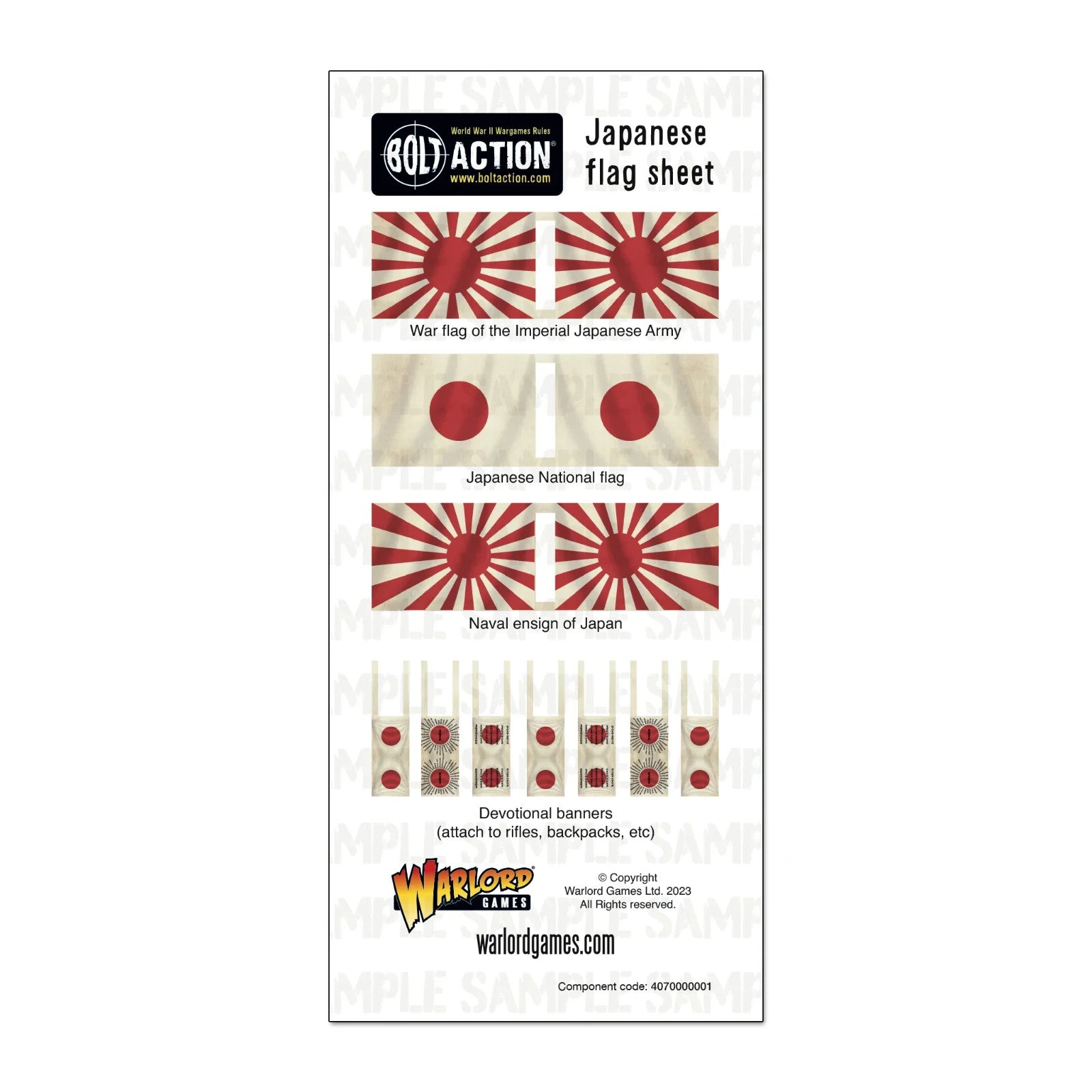 Warlord Games Bolt Action 1:56 Scale WWII Imperial Japanese Infantry - WGB-JI-02