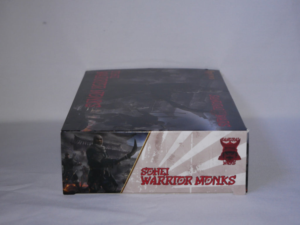 Fireforge Games Samurai Wars 28mm Hard Plastic Sohei Warrior Monks - SWMO01-BS
