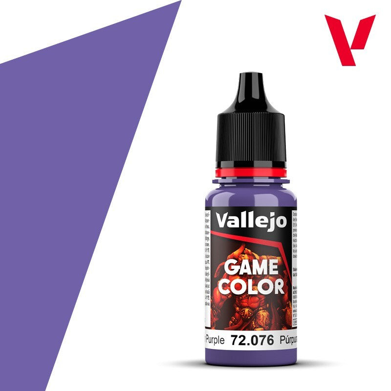 Vallejo Game Color Acrylics Alien Purple 18ml/0.6 fl oz Dropper Bottle - 72.076