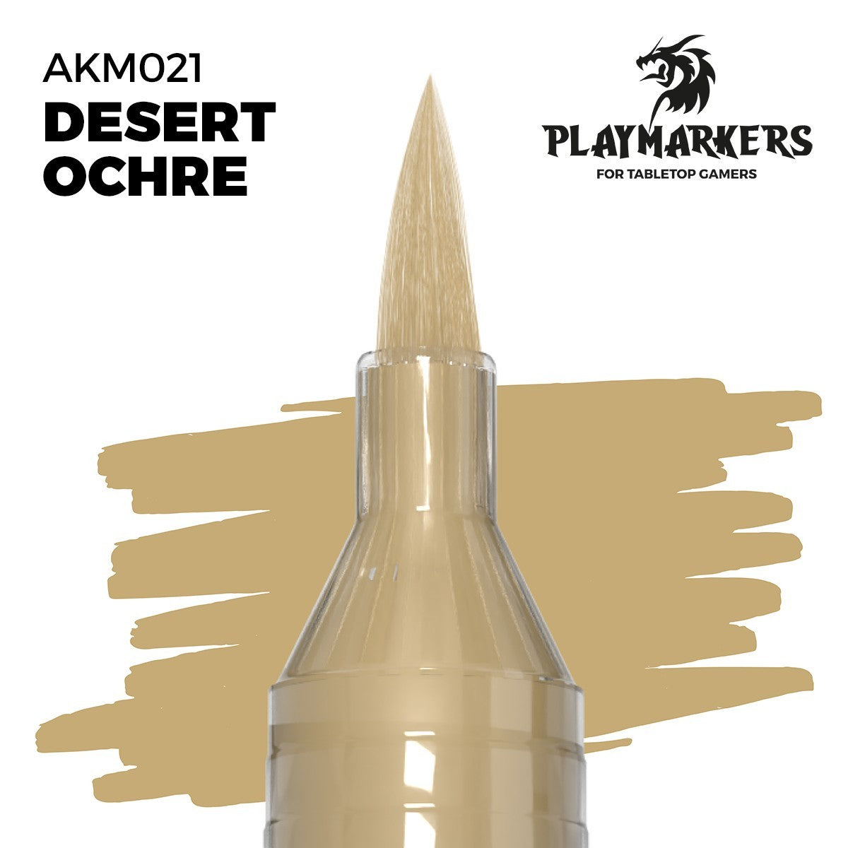 AK Interactive Acrylic Paint Playmarkers For Tabletop Games Desert Ochre AKM021