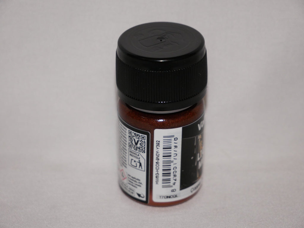 Vallejo Liquid Metal Copper Metallic Alcohol Based 35ml / 1.15 fl oz - 70.797