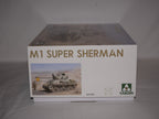 Takom 1:35 Scale Post WWII M1 Super Sherman Medium Tank Plastic Model Kit - 2206