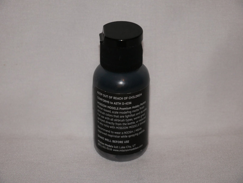 Mission Models Hobby Paint Metallic Burnt Iron 1 30ml / 1fl.oz Bottle (MMM-001)