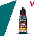 Vallejo Game Color Acrylics Fluorescent Cold Green 18ml Dropper Bottle - 72.161