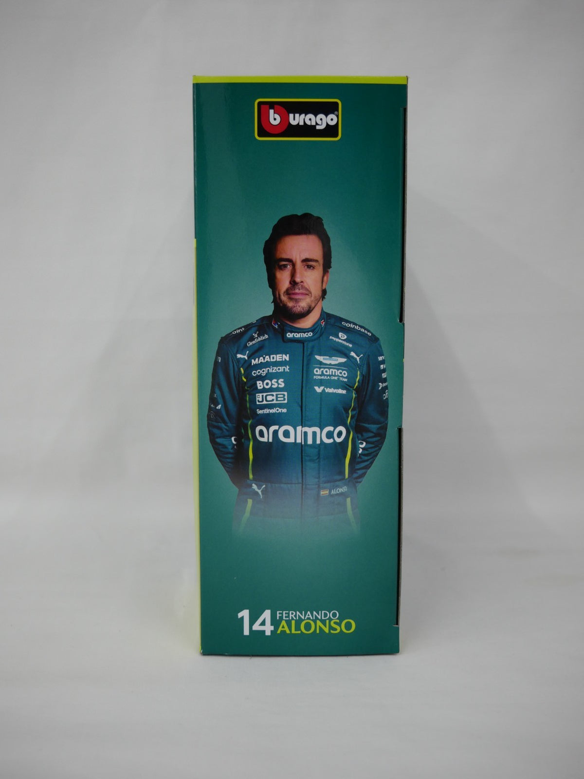 Burago 1:43 Aston Martin Cognizant Aramco Formula 1 Team Pit Pass Diorma Playset -  #18-38460A