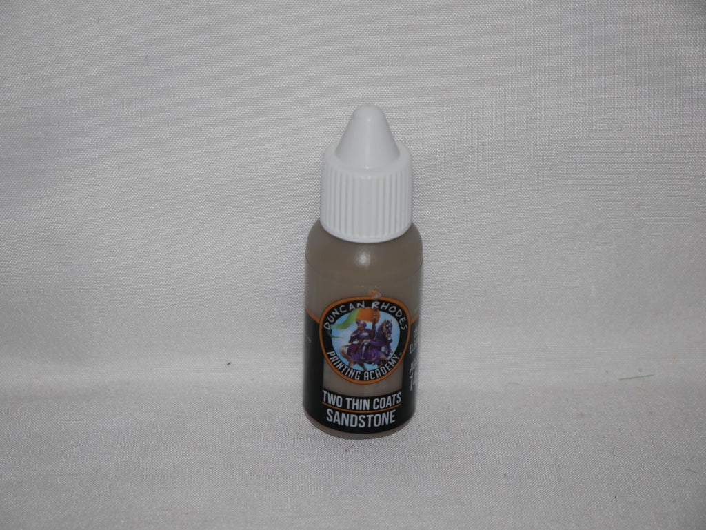 Duncan Rhodes Painting Academy 'Two Thin Coats' Sandstone 15ml Bottle - 10038