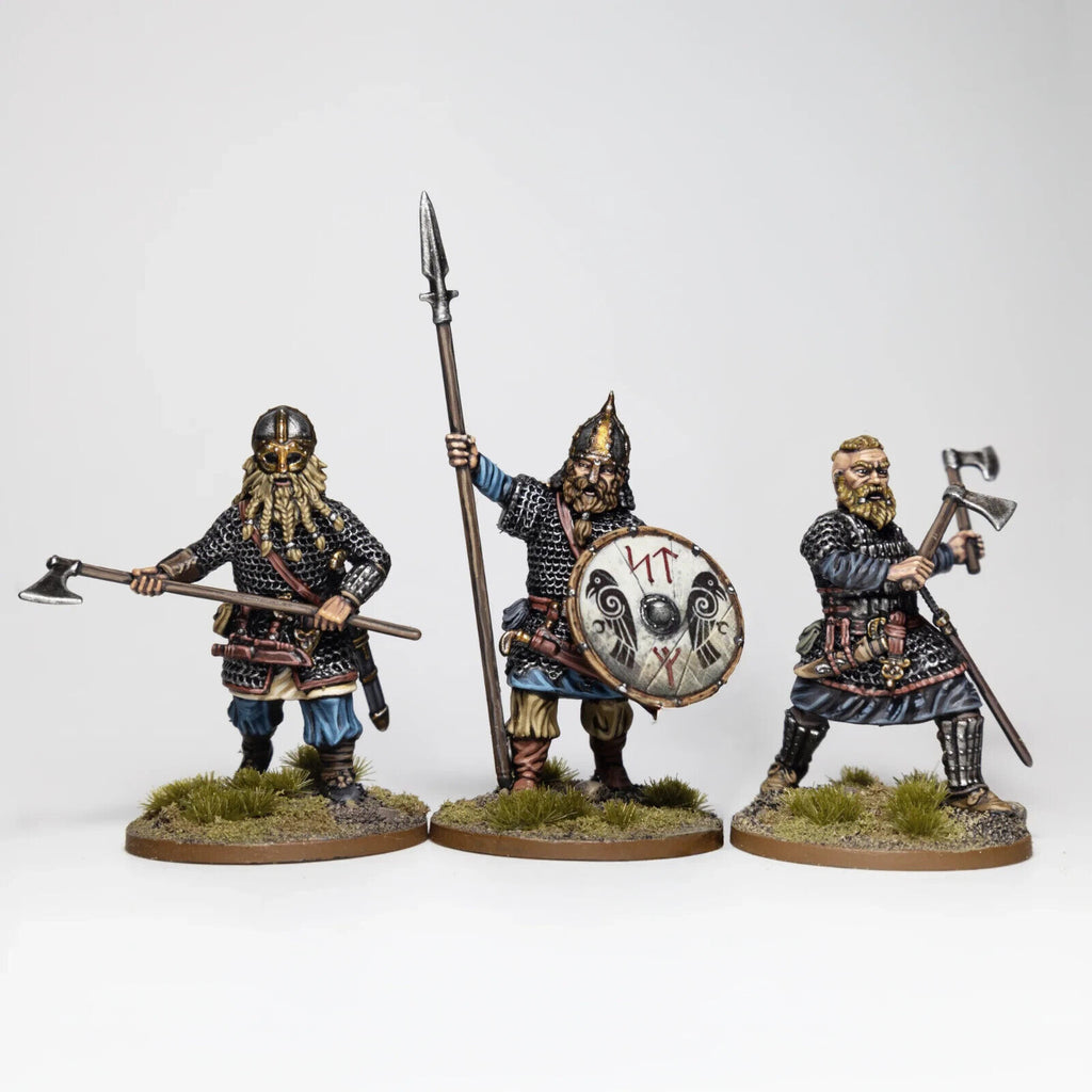 Victrix Warriors Of The Dark Ages 28mm Scale Hard Plastic Rus Infantry - VXDA018
