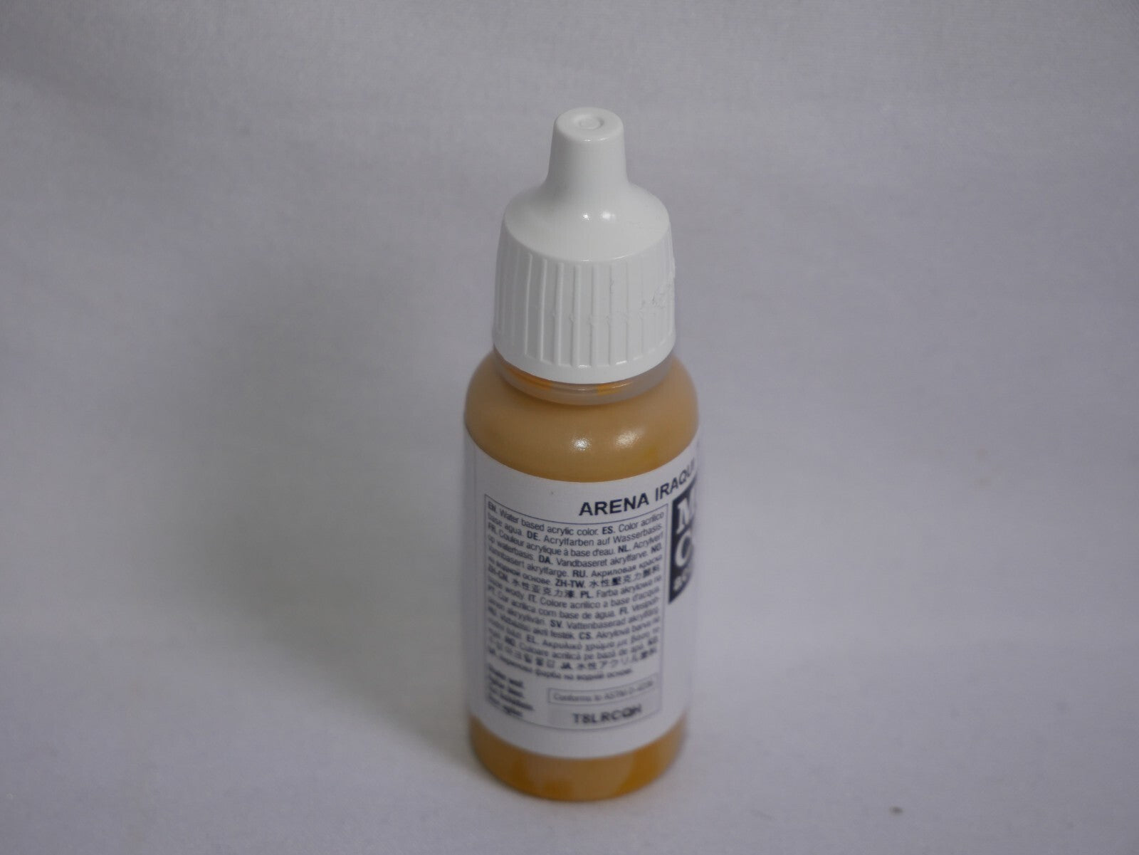 Vallejo Model Color Iraqi Sand Acrylic 17ml/0.57 fl oz Dropper Bottle - 70.819