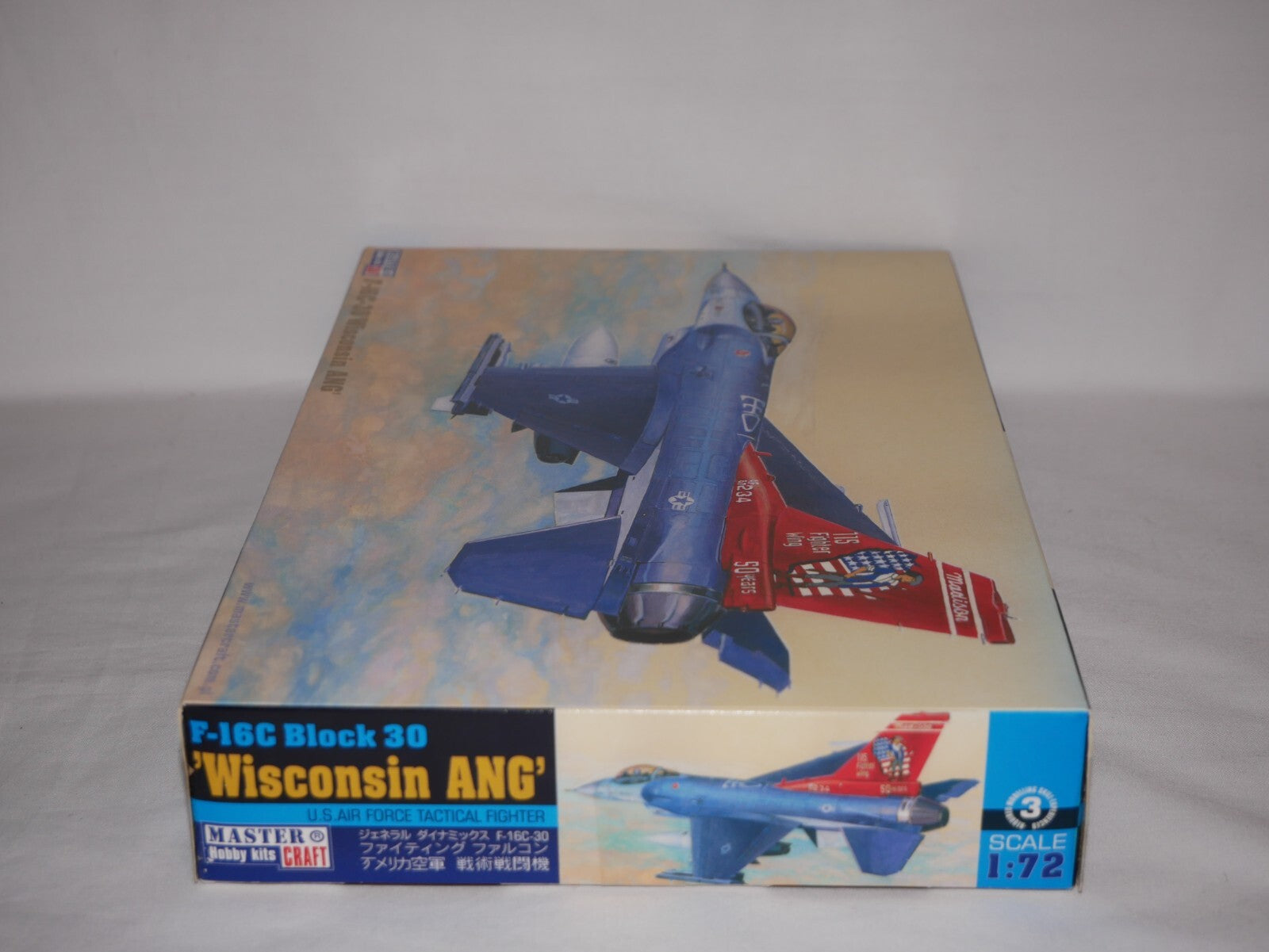 MisterCraft Hobby Kits 1:72 Scale (D-74) F-16C-30 Block 30 'Wisconsin ANG' 40741