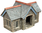 Metcalfe Card Construction Kits OO/HO Little Cardleywick Station Shelter - PO316