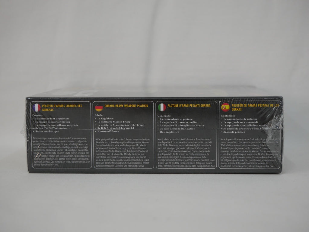 Warlord Games Bolt Action 1:56 British Gurkha Heavy weapons Platoon - 402611005