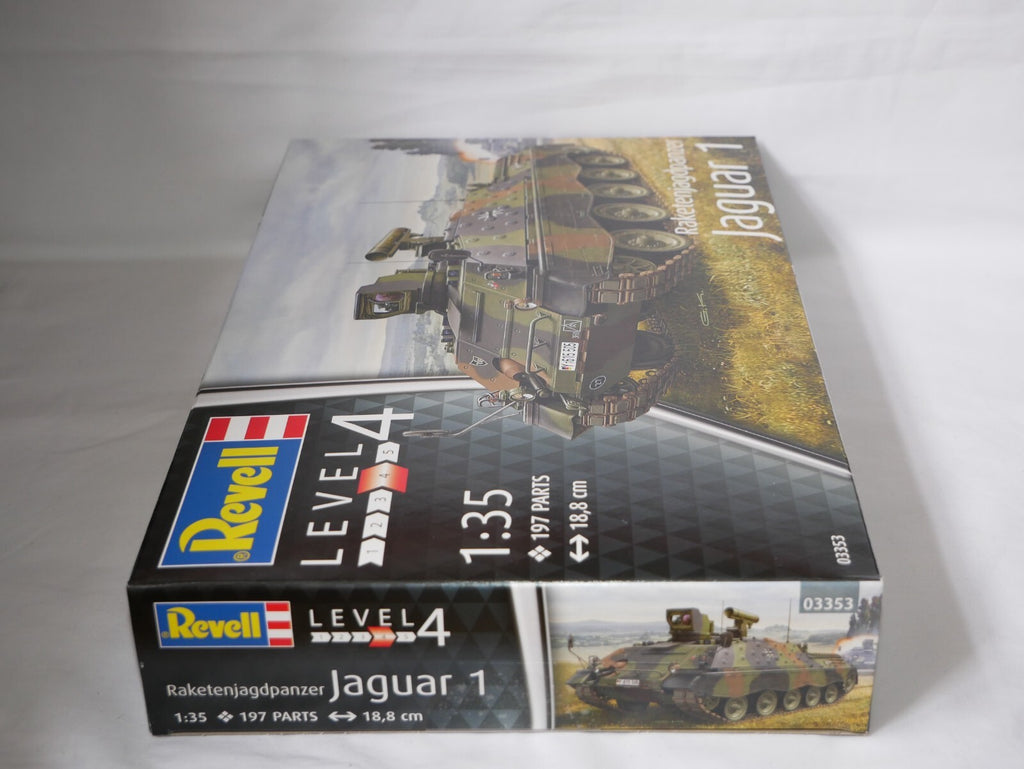 Revell 1:35 Raketenjagdpanzer Jaguar 1 Rocket Destroyer Kit Skill Level 4 03353