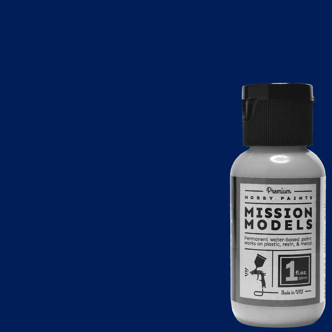 Mission Models Premium Hobby Paints Blue 30ml / 1 fl oz Bottle (MMP - 048)