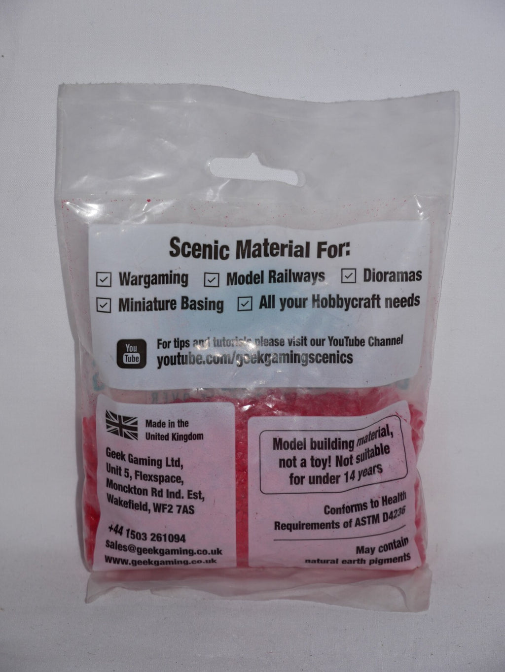 Geek Gaming Scenics Terrain To Fight Over Weird Crystals Small Red - GGS-GLA2001
