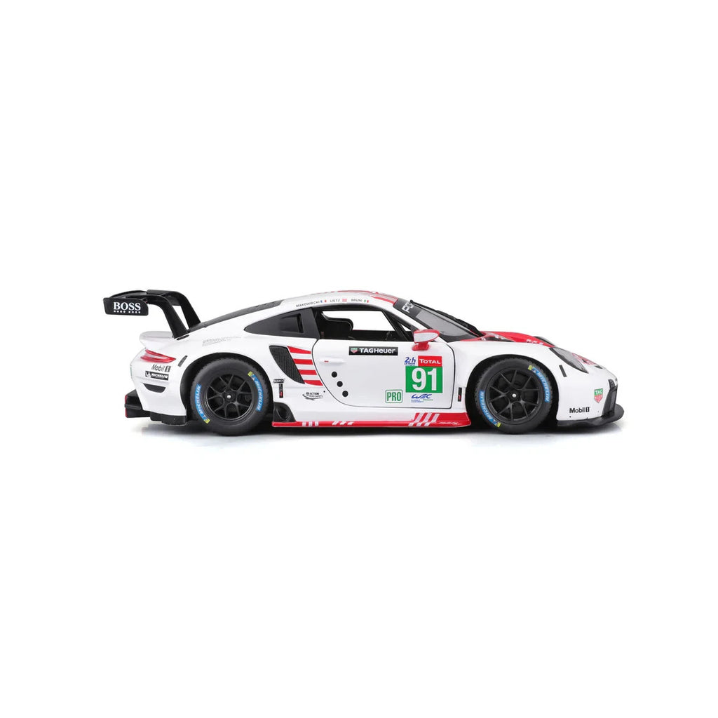 Burago 1:24 Scale Porsche 911 RSR GTE (No.91) 24 Hours of Le Mans 2020 #18-28016